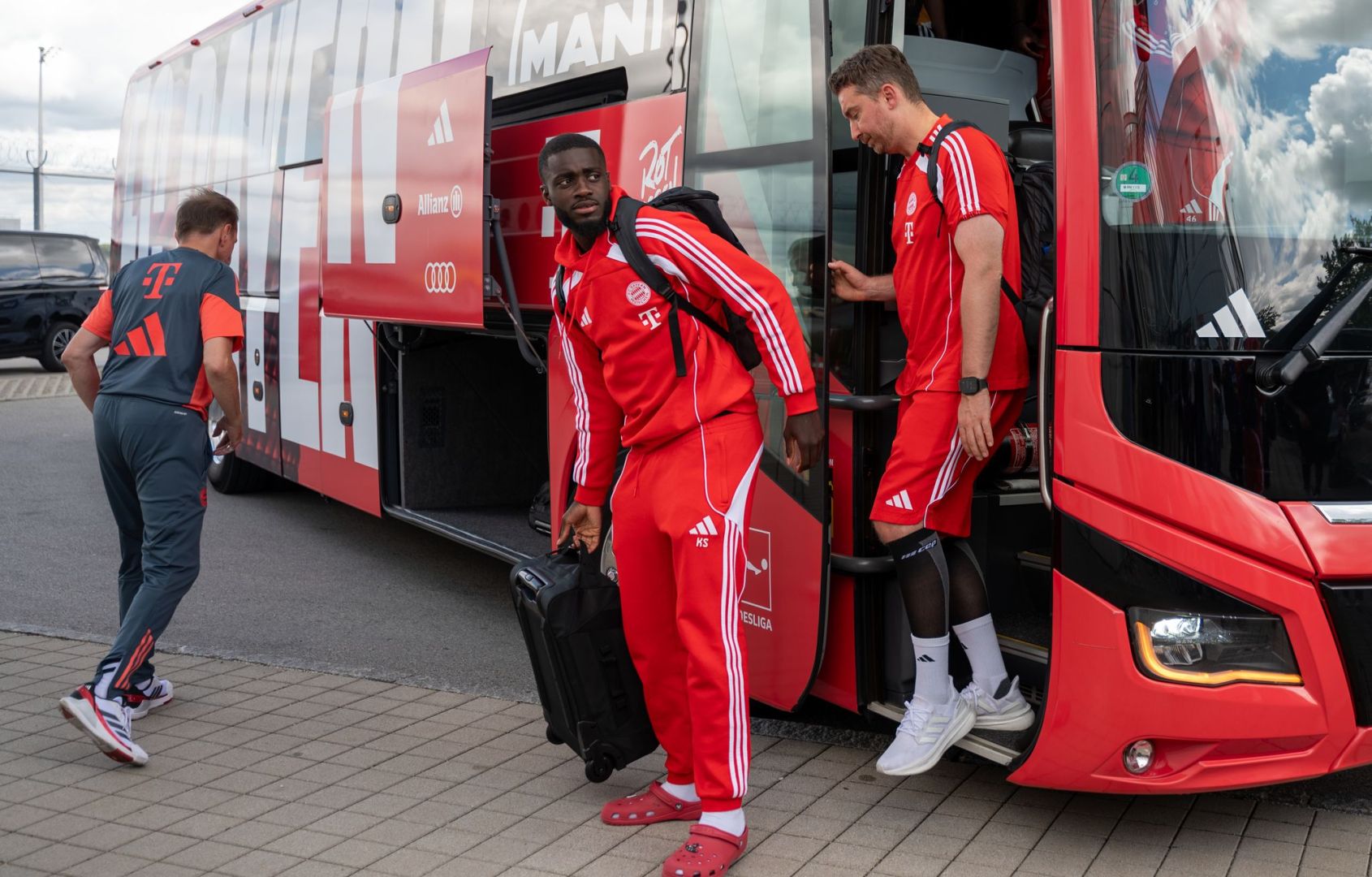 Fußball: Club-WM, Rückreise FC Bayern München