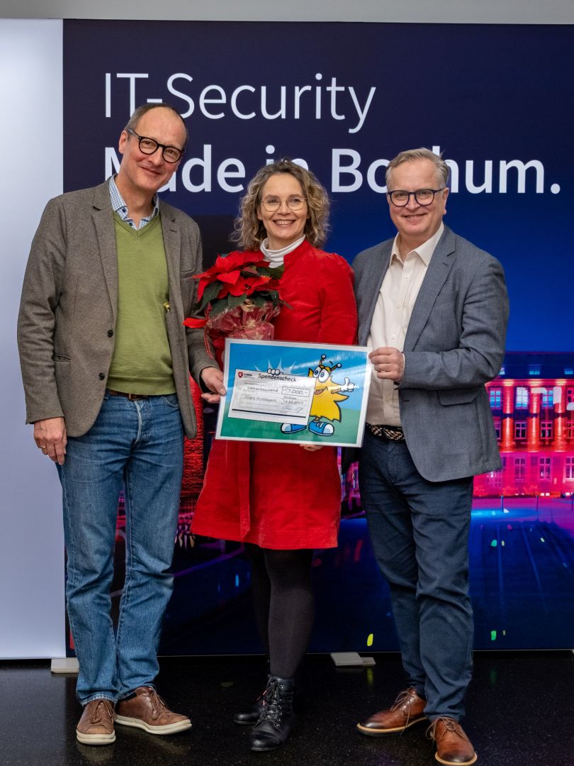 G DATA CyberDefense spendet 7.000 Euro an Hospiz St. Hildegard