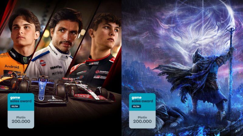 Game Sales Awards im Januar 2026