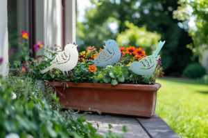 Gartendekoration mit Stil: Unsere neuen Gartenstecker aus Stahl