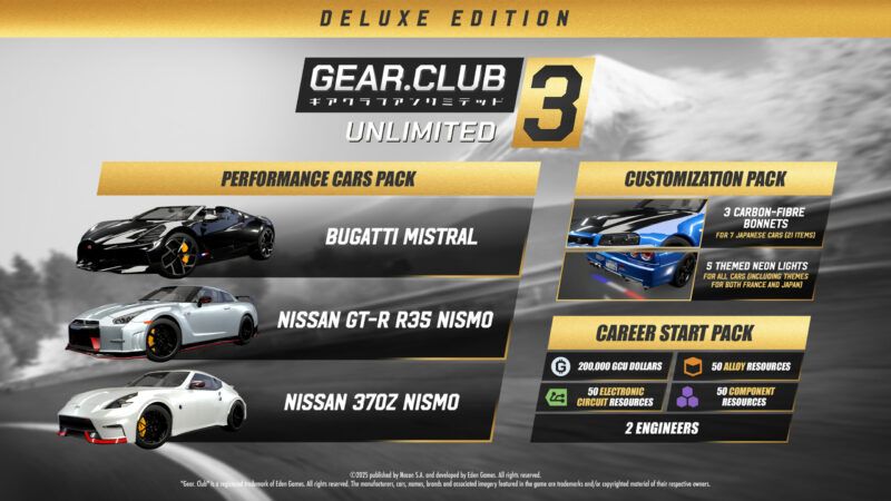 Gear.Club Unlimited 3 – bestellt es euch jetzt für Nintendo Switch 2 vor
