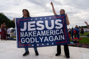 Gebetsveranstaltung konservativer Christen zu 250 Jahre USA