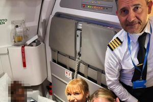 Geburt über den Wolken