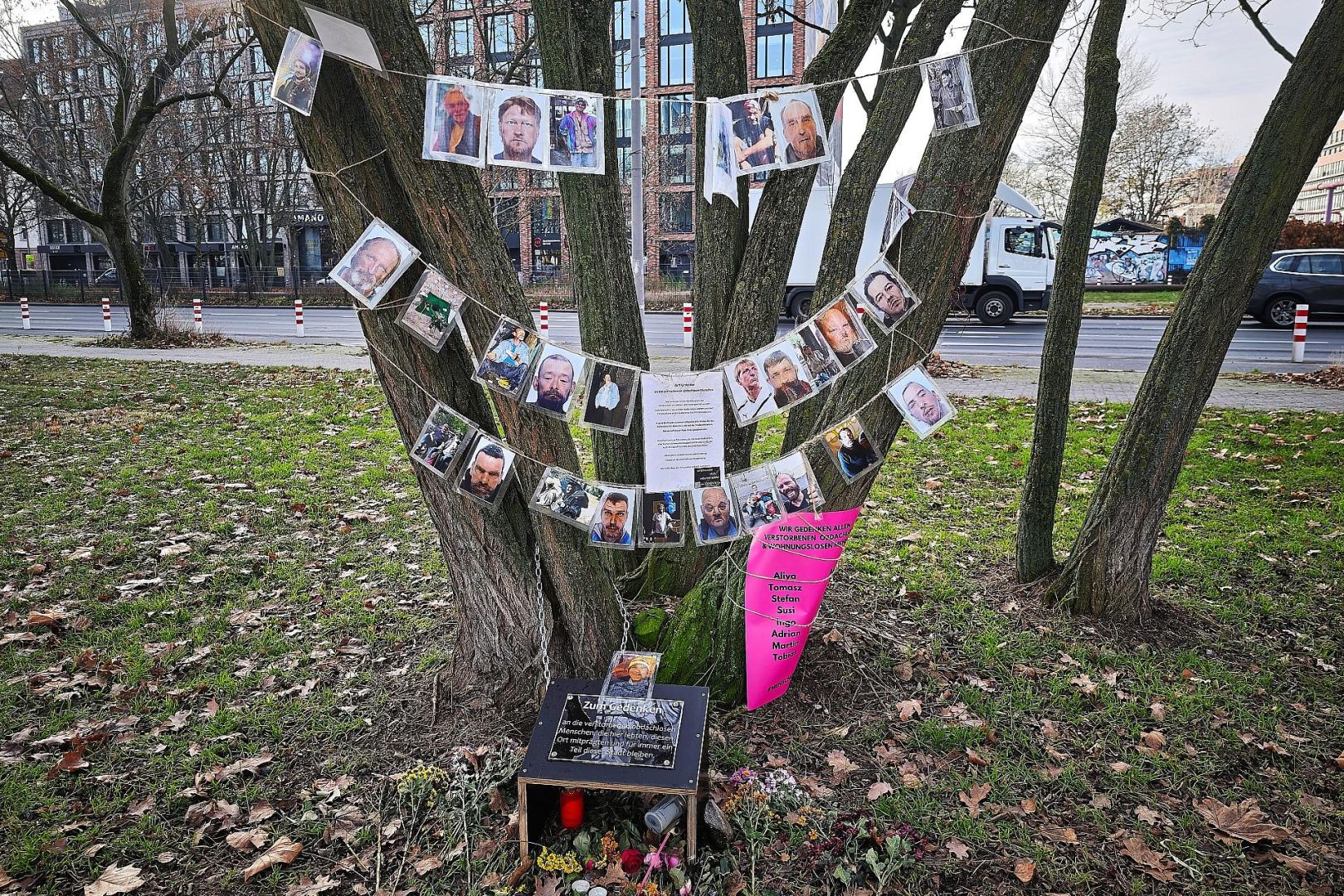 Gedenken für verstorbene Obdachlose (Archiv)