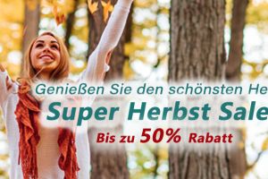 Genießen Sie den schönsten Herbst – Super-Herbst-Sale im MindTecStore mit bis zu 50 % Rabatt