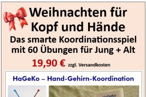 Geschenkidee: Kartenset HaGeKo – Hand-Gehirn-Koordination – Preis 19,90 €