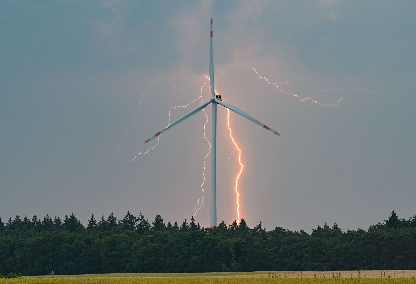 Gewitter über Berlin und Brandenburg