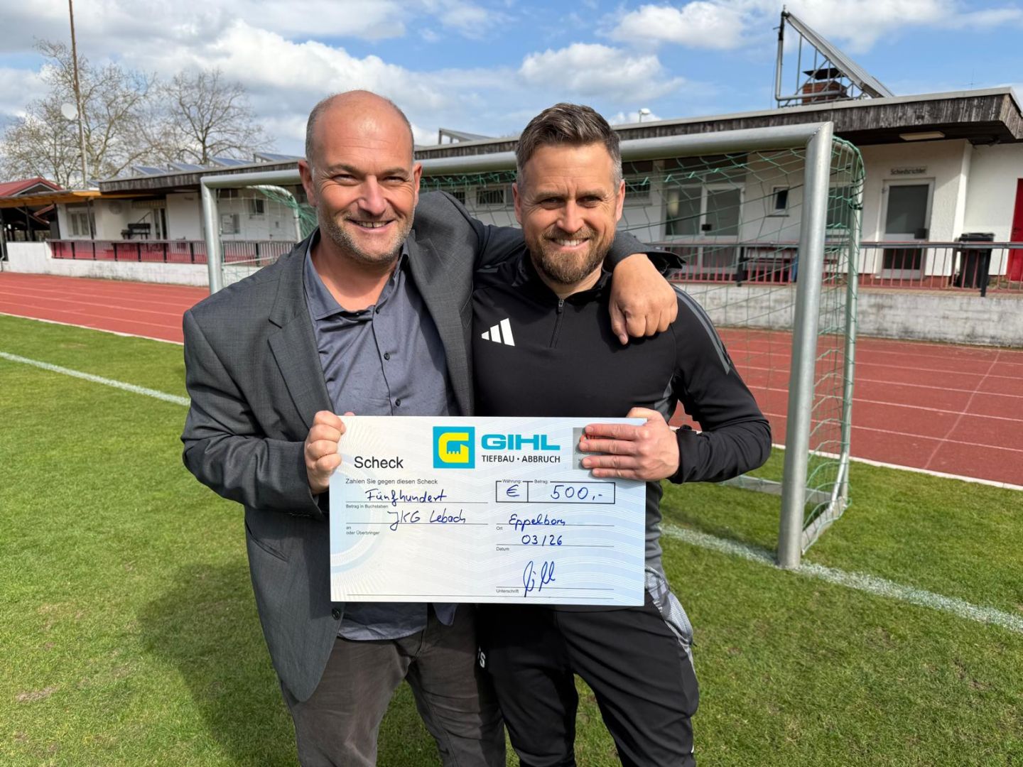 GIHL Bau Eppelborn engagiert sich erneut sozial