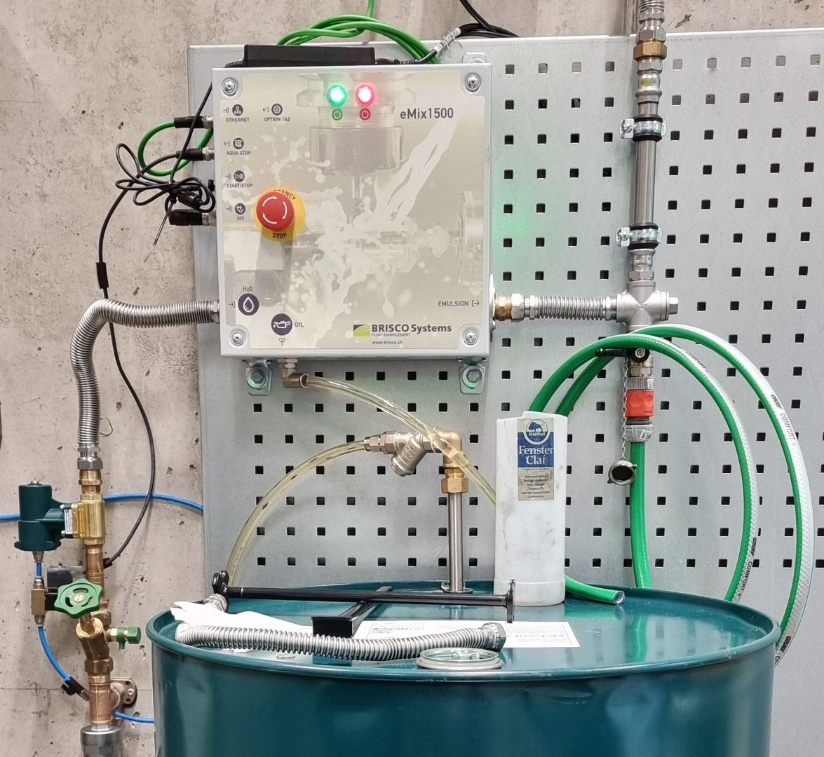 GIMAT und Brisco: Hybride Automatisierungslösungen für ein wirtschaftliches Kühlschmierstoff-Management im Mittelstand