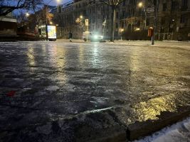 Glätte und Warnstreik in Berlin