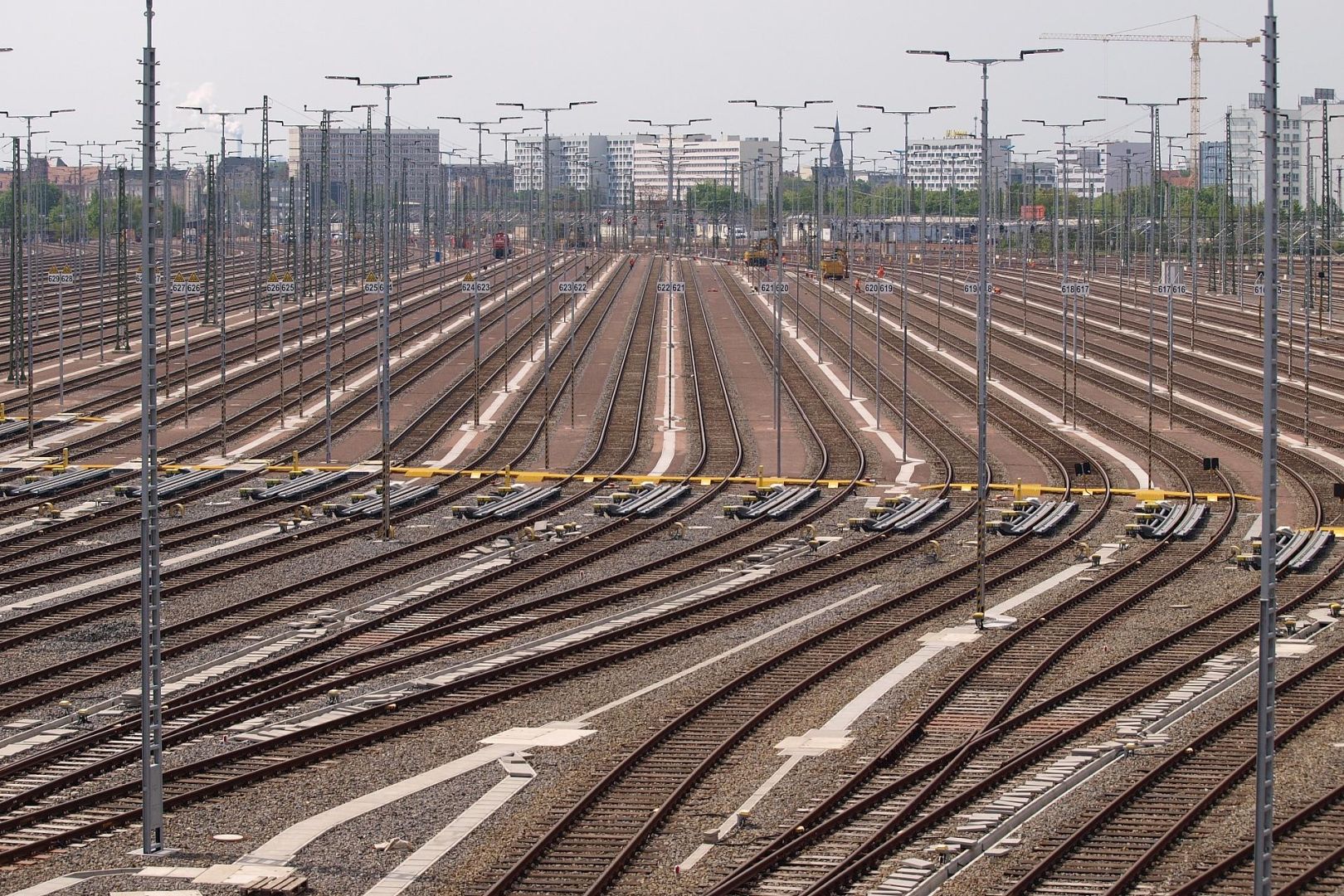 Gleisanlage in Halle (Saale) (Archiv)