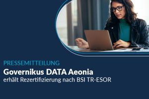 Governikus DATA Aeonia erneut erfolgreich zertifiziert