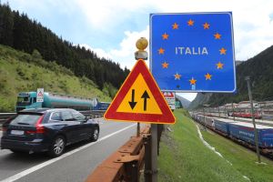 Grenze zu Italien
