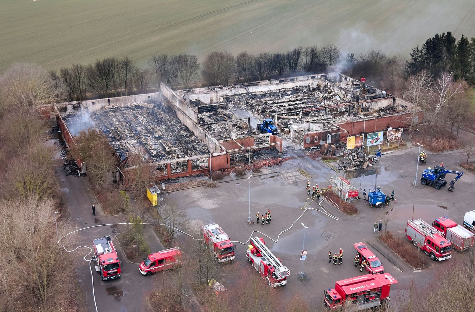 Großbrand in Zehdenick