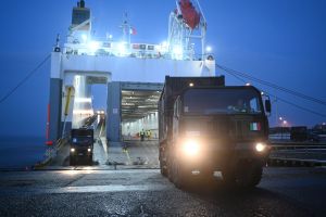 Große Verlegeübung der Nato: "Steadfast Dart"