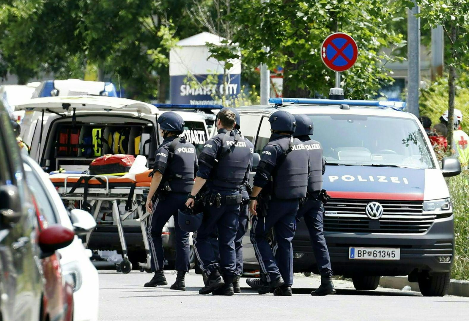 Großeinsatz an Schule in Graz
