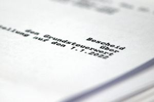 Grundsteuerbescheid (Archiv)