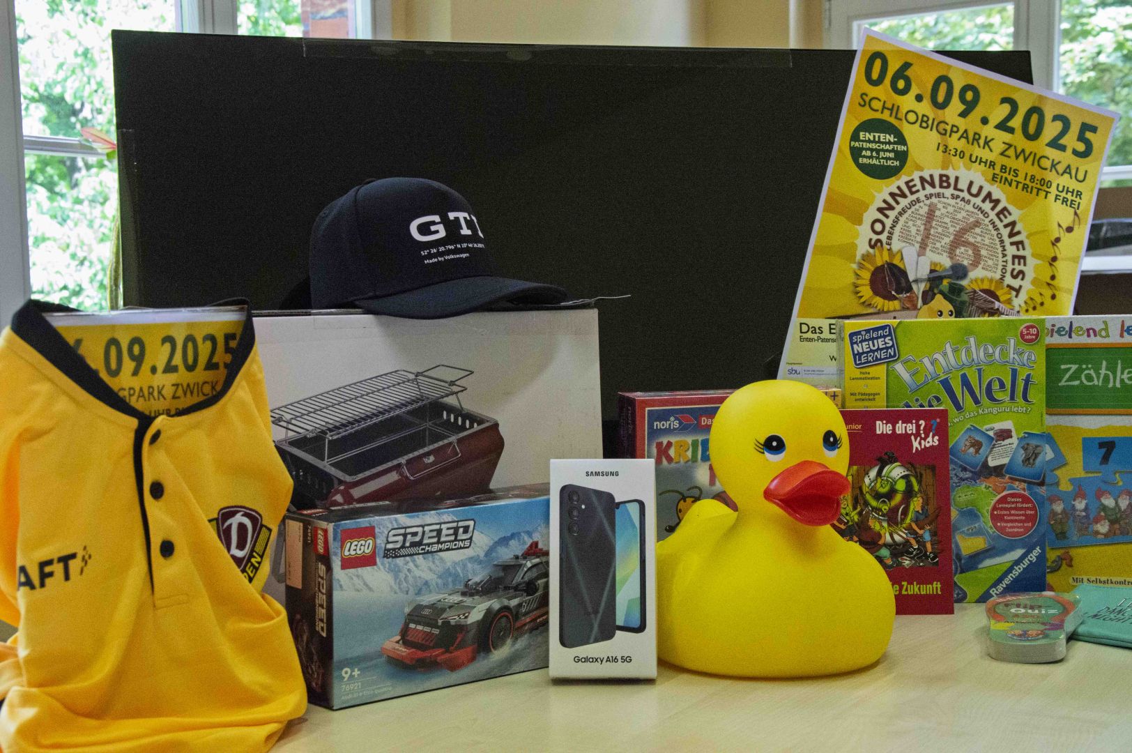 Gummientenrennen in Zwickau am 6. September 2025