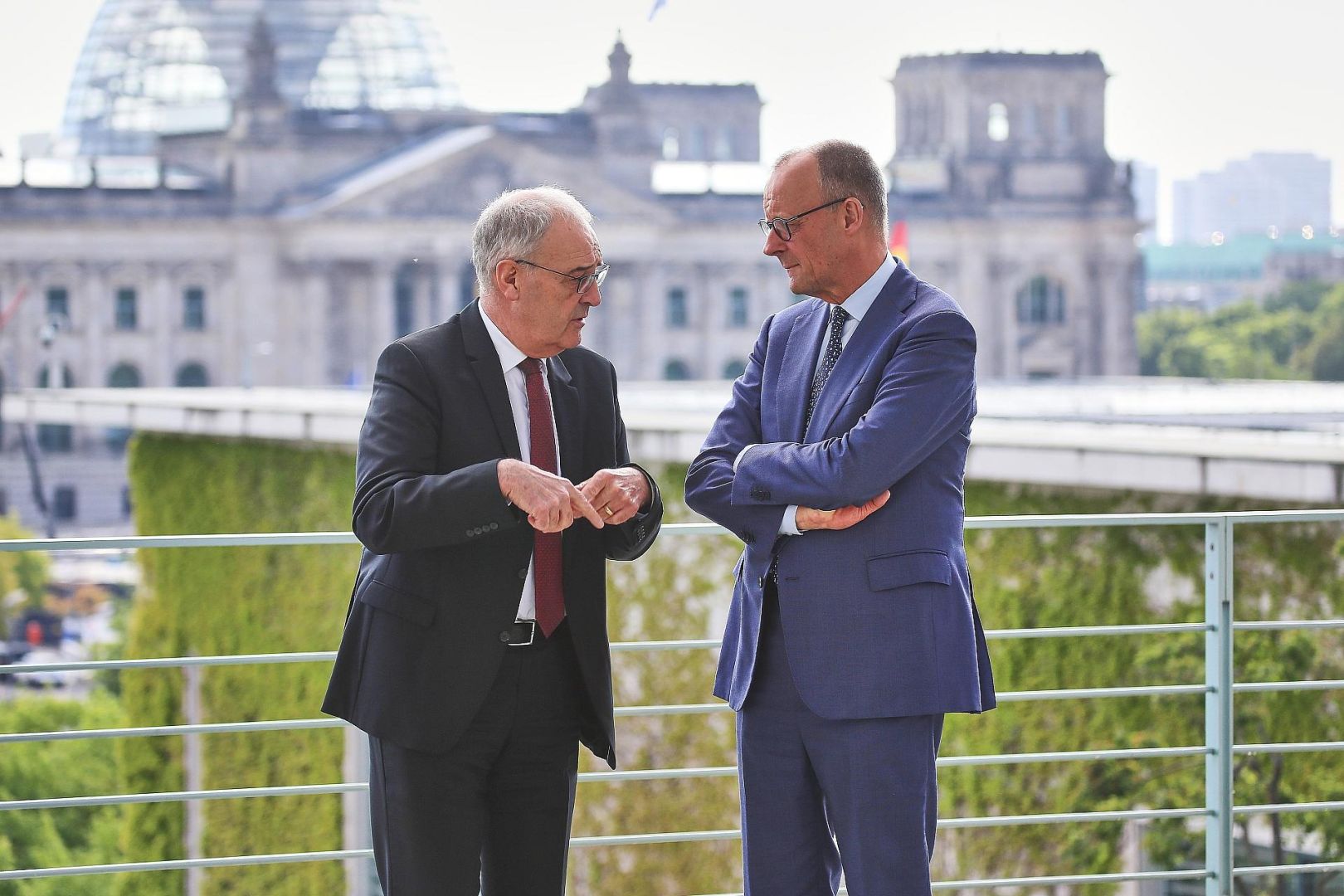 Guy Parmelin und Friedrich Merz am 19.05.2026
