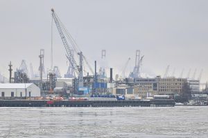 Hamburger Hafen am 26.01.2026