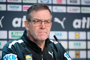 Handball EM - Pressekonferenz vor Spiel gegen Spanien