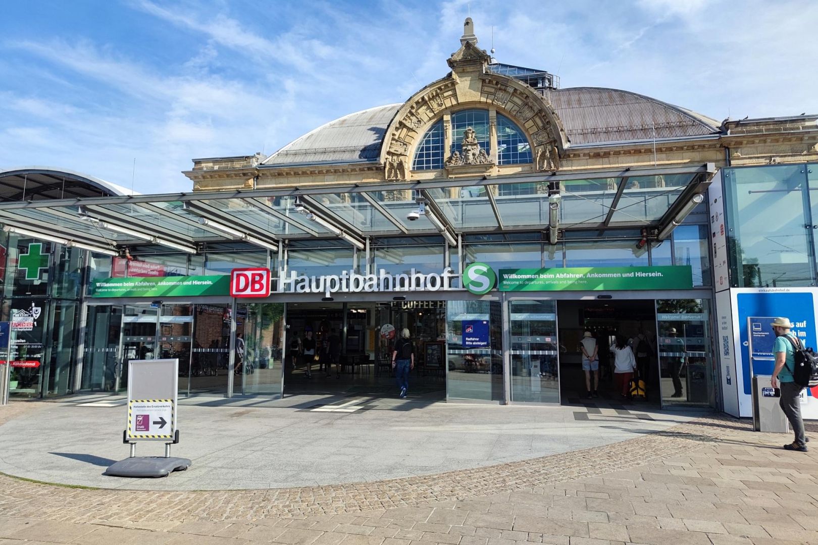 Hauptbahnhof Halle (Saale) (Archiv)