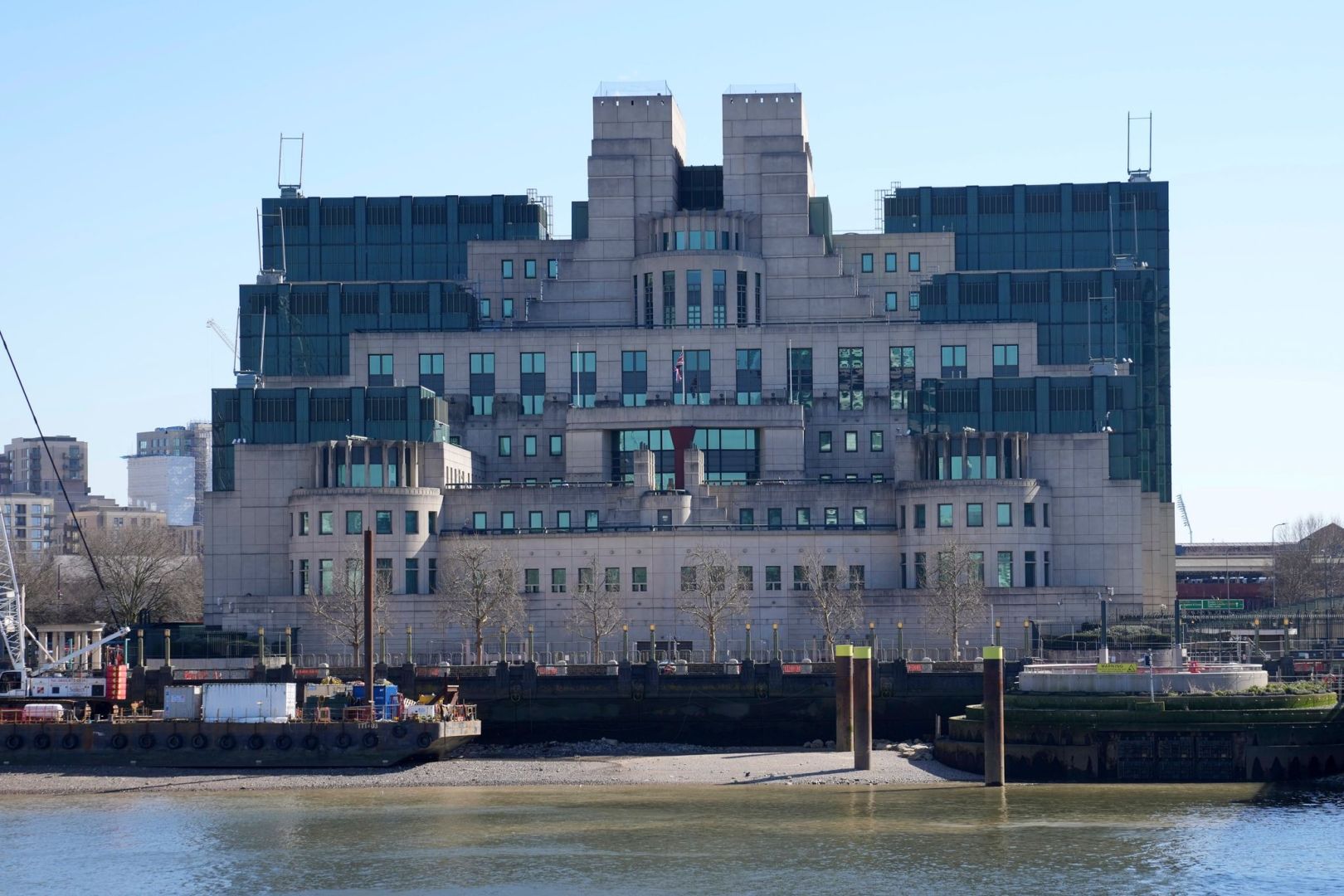 Hauptquartier des britischen Auslandsgeheimdienstes MI6