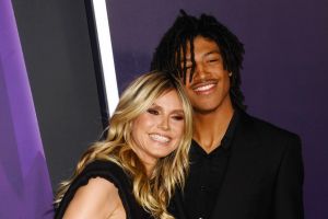 Heidi Klum und ihr Sohn Henry Samuel