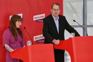 Heidi Reichinnek und Sören Pellmann (Archiv)