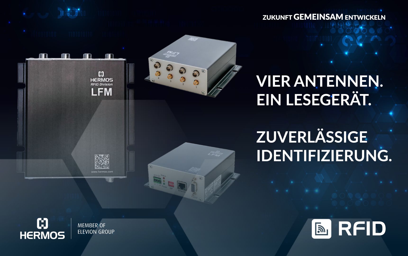 HERMOS LFM 4x Reader