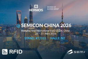 HERMOS RFID auf der SEMICON China 2026 in Shanghai!