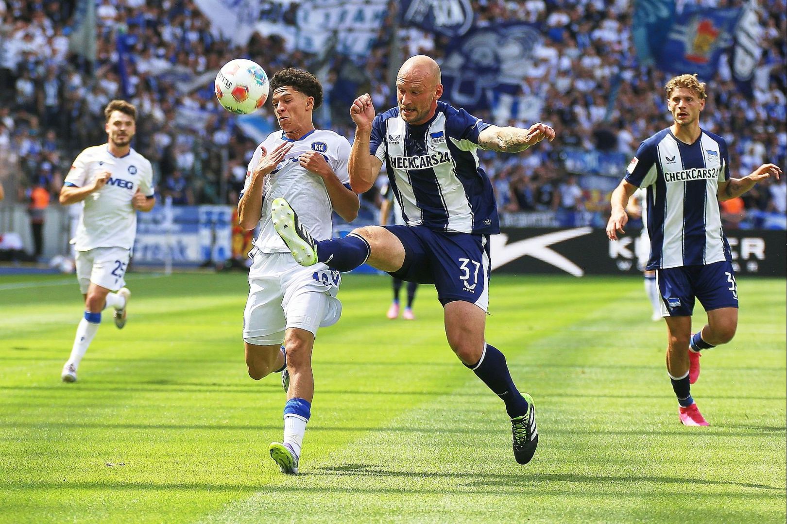 Hertha BSC - Karlsruher SC am 10.08.2025