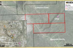 Hi-View erwirbt das Vorkommen Chip, das an das Porphyrziel Lawyers East angrenzt