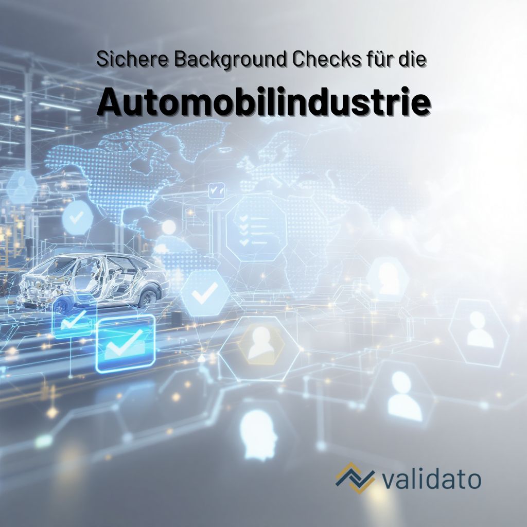 Hintergrundprüfungen in der deutschen Automotive-Branche – schnell, sicher, gesetzeskonform