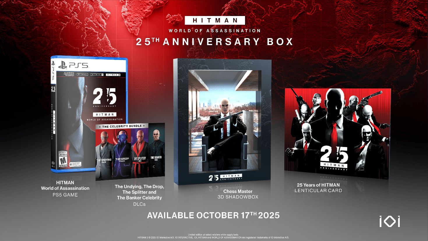 Hitman feiert 25 Jahre: Anniversary Box für PS5 und Jubiläums-Livestream