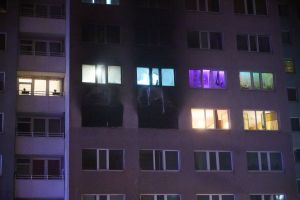 Hochhausbrand in Berlin