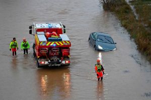 Hochwasser in Südfrankreich