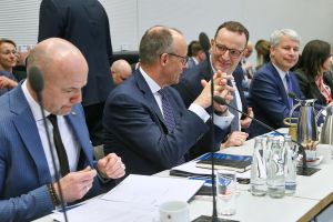 Hoffmann, Merz, Spahn und Bilger am 27.01.2026