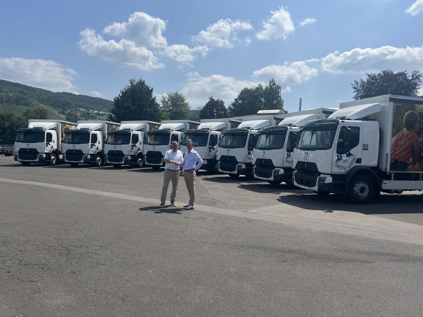 Hoher Besuch bei ORTEN Fahrzeugbau GmbH in Bernkastel-Kues