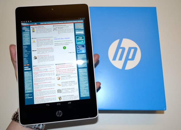 Hp Slate 8 Pro Im Test 8 Zoll Tablet Mit Spitzen Display In 43