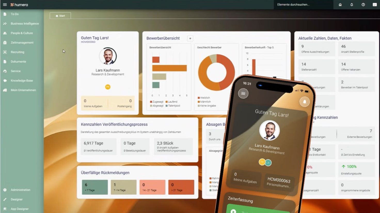 humera zeigt neues Release auf der Zukunft Personal Nord