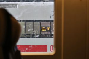 ICE der Deutschen Bahn am 26.01.2026