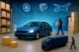 ICS digitalisiert Bauteillogistikplanung bei deutschem Automobilhersteller mit SCiP-Lösung