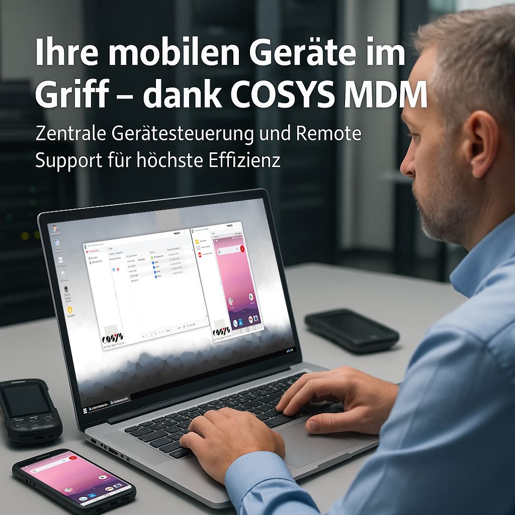 Ihre mobilen Geräte im Griff – dank COSYS MDM