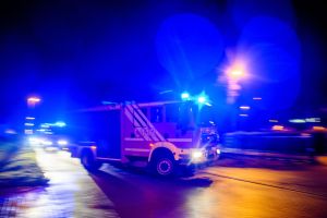 Illustration - Feuerwehr im Einsatz