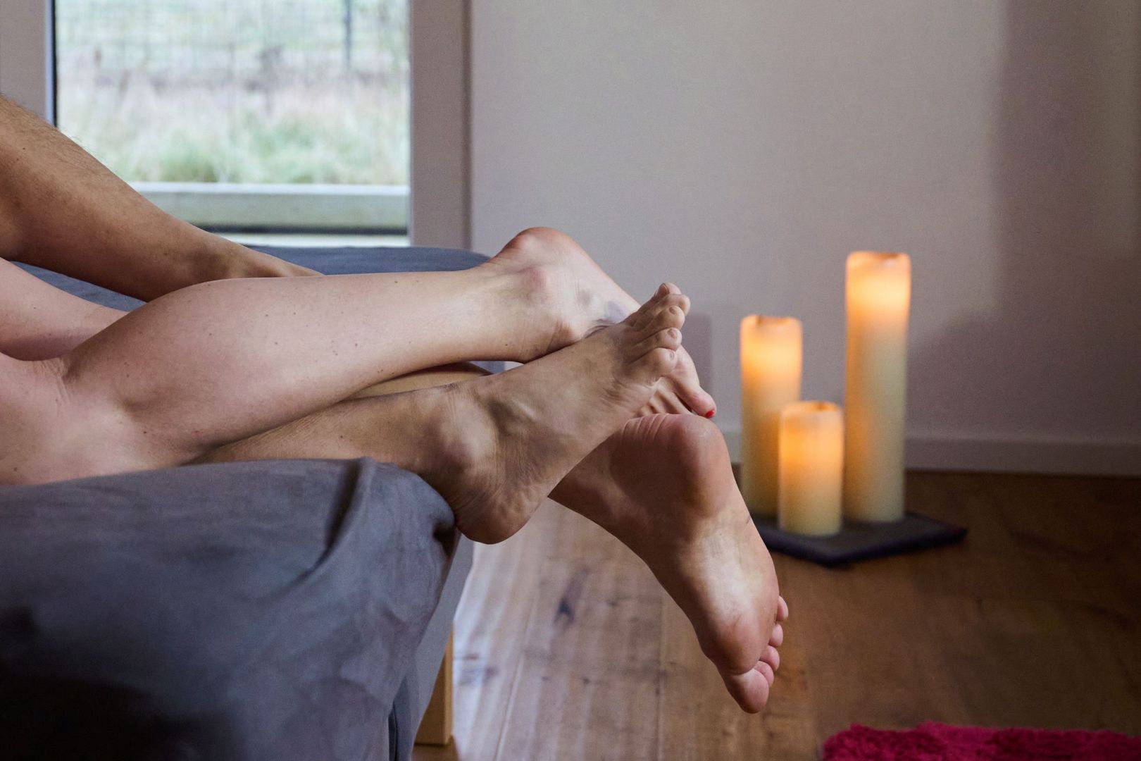 Illustration - Paar im Bett