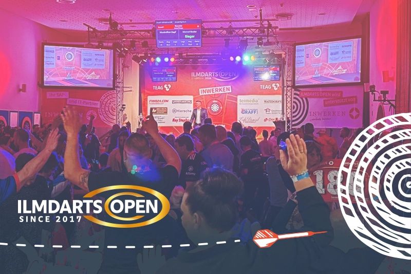 ILMDARTS Open 2026 – Inwerken ist Hauptsponsor des regionalen Dartturniers auf Profi-Niveau
