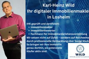 Immobilienverkauf in Losheim am See: Sichtbar verkaufen, persönlich begleitet – mit Karl-Heinz Wild
