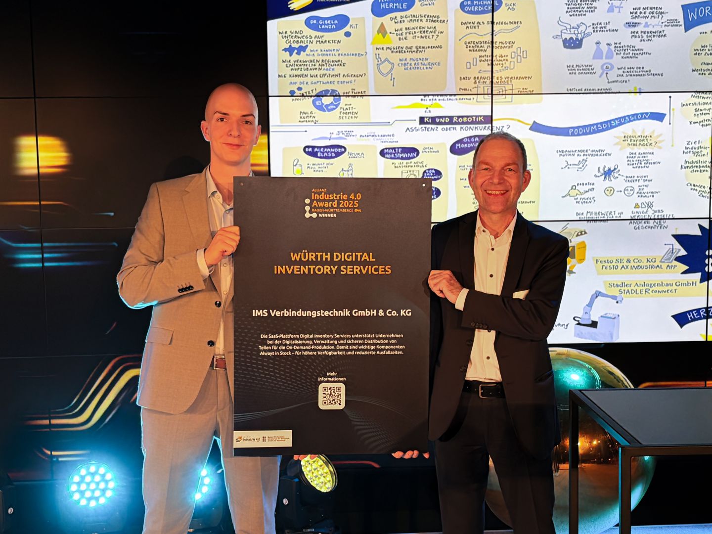 IMS Verbindungstechnik und generic.de erhalten Award der Allianz Industrie 4.0 BW für SaaS-Plattform DIS