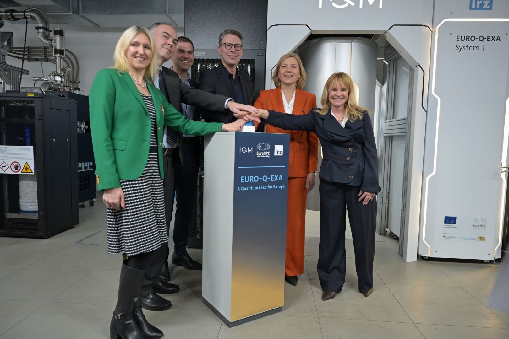 Inbetriebnahme des Quantencomputers